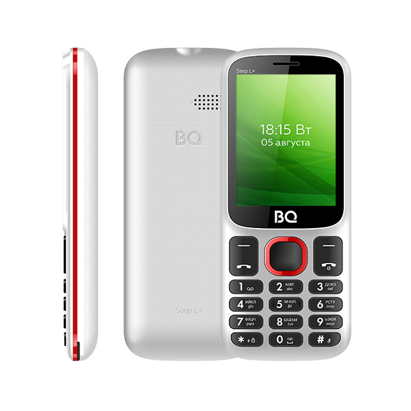 Купить Мобильный телефон BQ 2440 Step L+ White+Red
