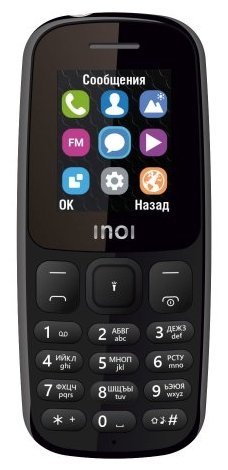 Купить Телефон INOI 100, черный (Без ЗУ)