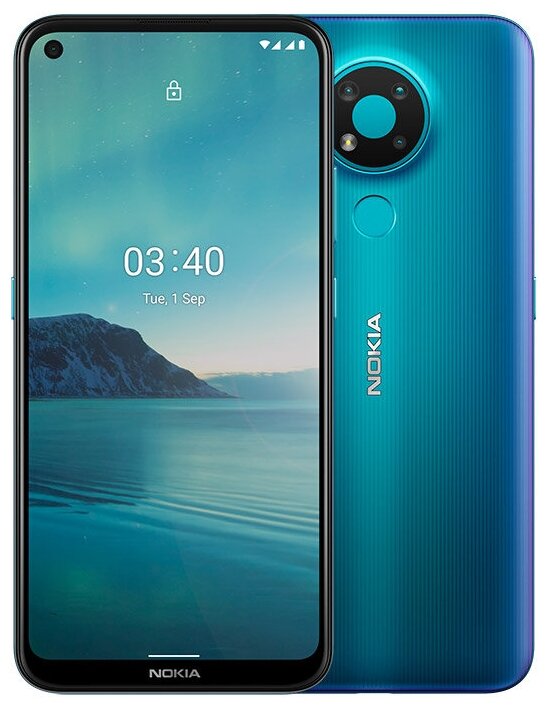 Купить Смартфон Nokia 3.4 3/64GB Dual sim Blue