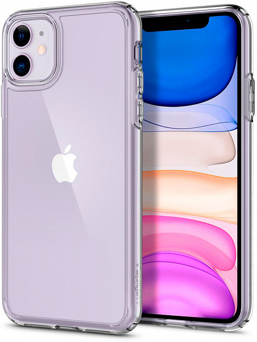 Купить Чехол Spigen Ultra Hybrid (076CS27185) для iPhone 11 (Clear)