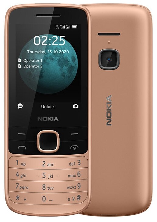 Купить Мобильный телефон Телефон Nokia 225 4G Dual Sim Sand