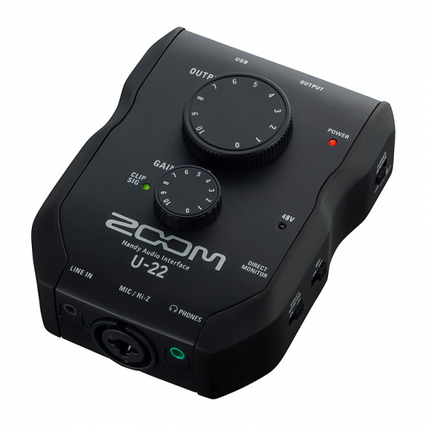 Купить Zoom U-22 ручной аудиоинтерфейс
