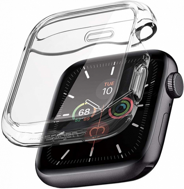 Купить Чехол Spigen Ultra Hybrid (ACS00428) для Apple Watch Series SE/6/4/5 44mm (Clear)
