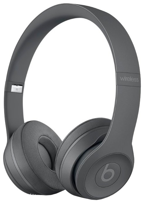 

Наушники Beats, Серый, Solo3 Wireless MPXH2ZE/A asphalt gray