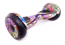 Купить Гироскутер Smart Balance 10,5 APP Фиолет граффити SUV NEW PREMIUM