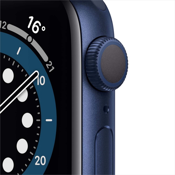 Купить Смарт-часы Apple Watch S6 40mm Blue Aluminum Case with Deep Navy Sport Band (MG143RU/A)
