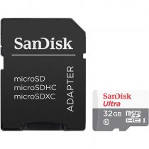 Купить Карта памяти microSDHC 32GB SanDisk Ultra Android 80MB/s Class 10 UHS-I SDSQUNS-032G-GN3MA