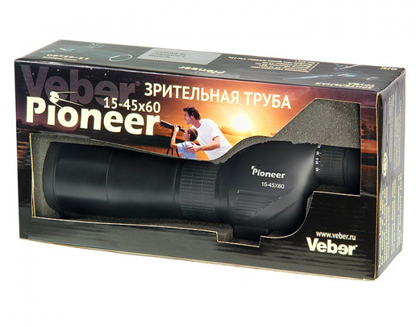 Купить Зрительная труба Veber Pioneer 15-45x60 Р