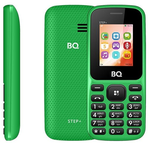 Купить Мобильный телефон BQ-1807 Step + Green