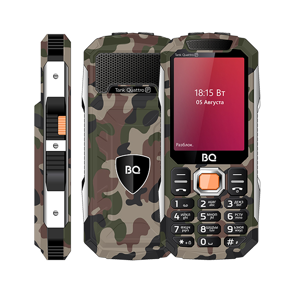 Купить Мобильный телефон BQ 2817 Tank Quattro Power Camouflage