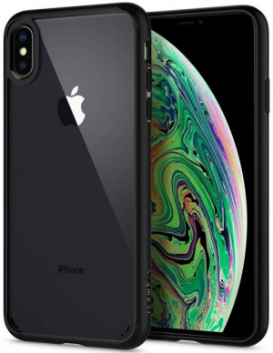 Купить Чехол Spigen Ultra Hybrid (065CS25128) для iPhone Xs Max (Matte Black) 999925