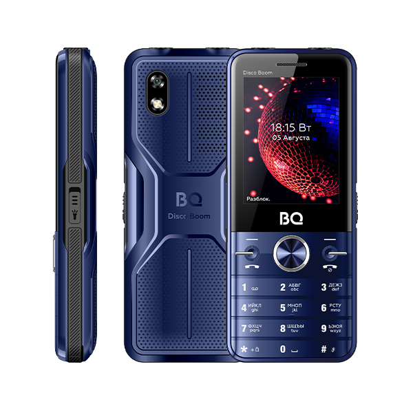 Купить Мобильный телефон BQ 2842 Disco Boom Blue+Black