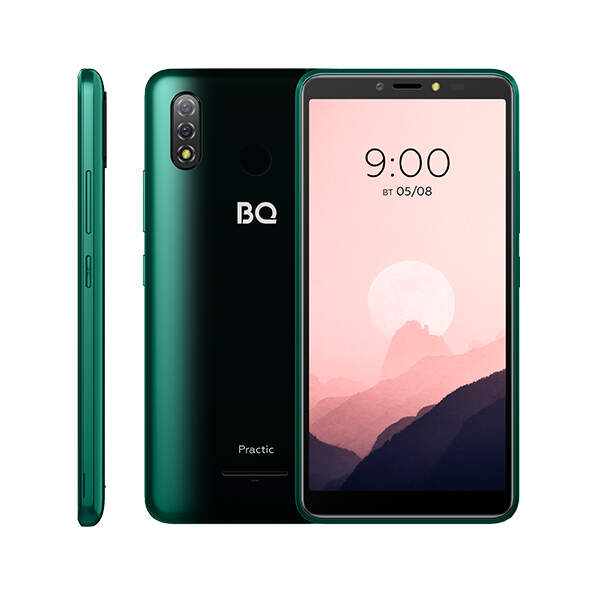 Купить Смартфон BQ 6030G Practic Green gradient