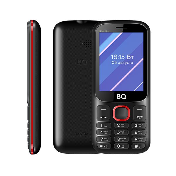 Купить Мобильный телефон BQ 2820 Step XL+ Black+Red