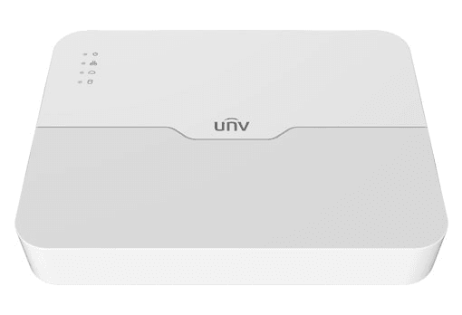 Купить Видеорегистратор IP UNV 8-и канальный 4K с 8 PoE портами и разрешением записи до 4К, пласт. корпус