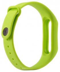 Купить Ремешок силиконовый для фитнес трекера Xiaomi Mi Band 2 зеленый