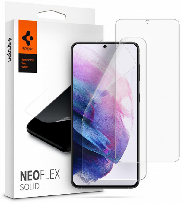 Купить Комплект защитных пленок Spigen NeoFlex (AFL02549) для Samsung Galaxy S21 (Clear)