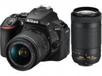 Купить Зеркальный фотоаппарат Nikon D5600 Kit (AF-P 18-55 VR + AF-P 70-300 VR)