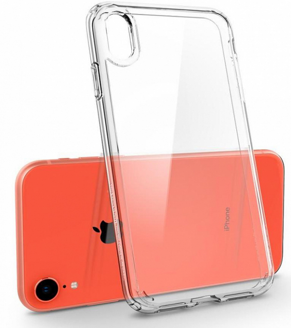 Купить Чехол Spigen Ultra Hybrid (064CS24873) для iPhone XR (Crystal Clear) 997887