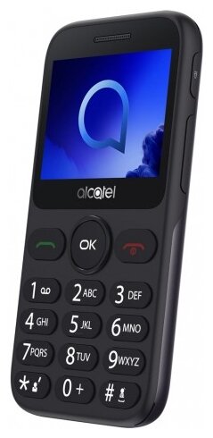 Купить Мобильный телефон Телефон Alcatel 2019G Black/Metallic Gray