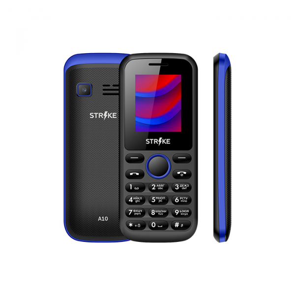 Купить Мобильный телефон Strike A10 Black+Blue