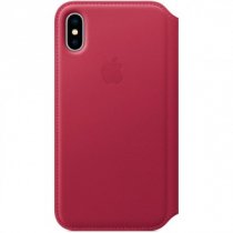 Купить Чехол Apple MQRX2ZM/A iPhone X флип-кейс розовый