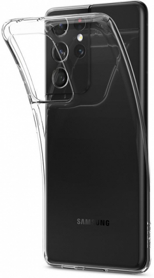 Купить Чехол Spigen Liquid Crystal (ACS02347) для Samsung Galaxy S21 Ultra (Clear)