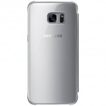 Купить Чехол Samsung EF-ZG935CSEGRU Clear View Cover для Galaxy S7 Edge серебристый
