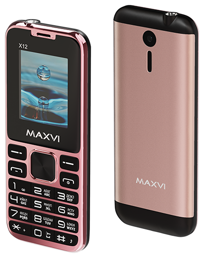 Купить Мобильный телефон Maxvi X12 Rose Gold