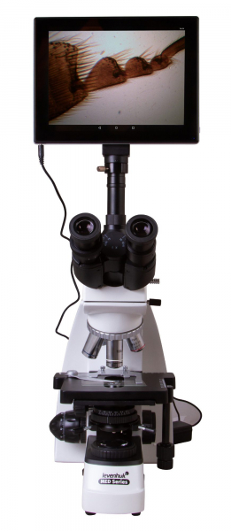 Купить Микроскоп цифровой Levenhuk MED D40T LCD, тринокулярный