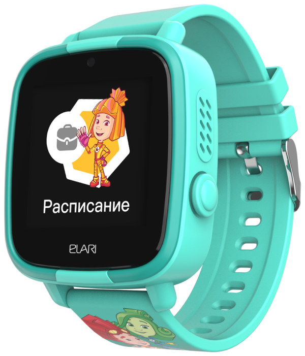 Купить Умныe часы Детские умные часы ELARI FixiTime Fun, зеленый