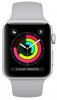 Купить Apple Watch Series 3 GPS, 38mm Silver Aluminium Case with Fog Sport Band MQKU2RU/A