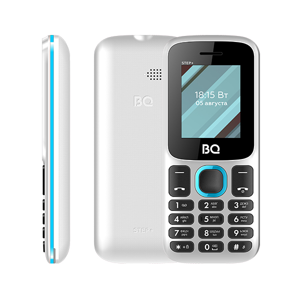 Купить Мобильный телефон BQ 1848 Step+ White+Blue