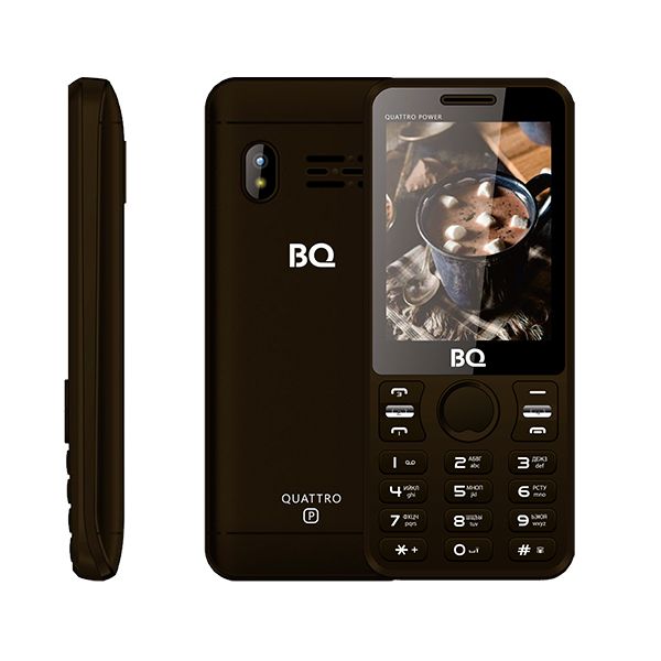 Купить Мобильный телефон BQ 2812 Quattro Power Brown
