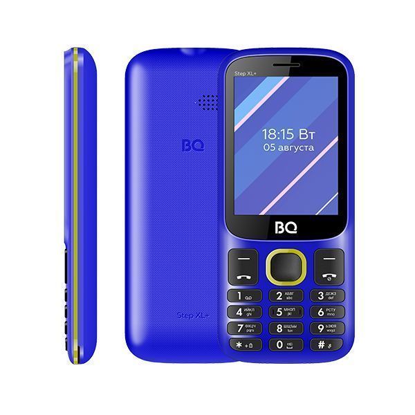 Купить Мобильный телефон BQ 2820 Step XL+ Blue+Yellow