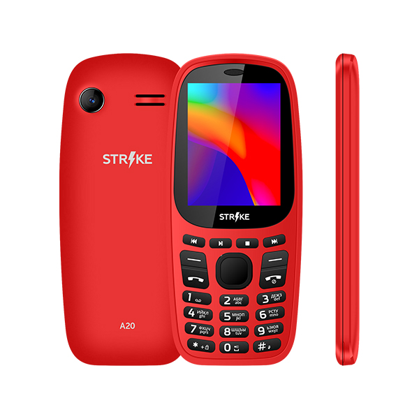Купить Мобильный телефон Strike A20 Red