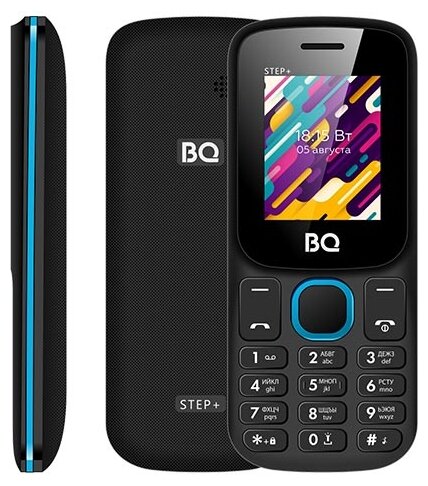 Купить Мобильный телефон BQ 1848 Step+ Black+Blue