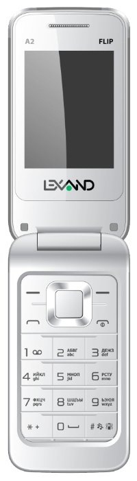 Купить Мобильный телефон LEXAND A2 Flip White