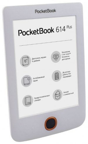 Купить Электронная книга PocketBook 614 Basic 3 Plus White