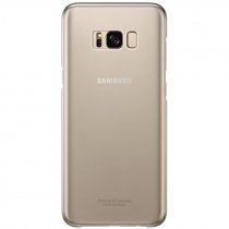 Купить Чехол-накладка Samsung EF-QG955CFEGRU Clear Cover для Galaxy S8 Plus золотой
