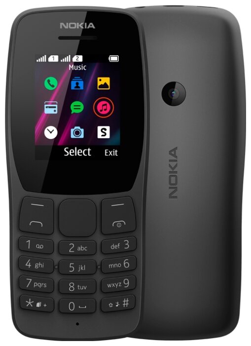 Купить Мобильный телефон Телефон Nokia 110 (2019) Black