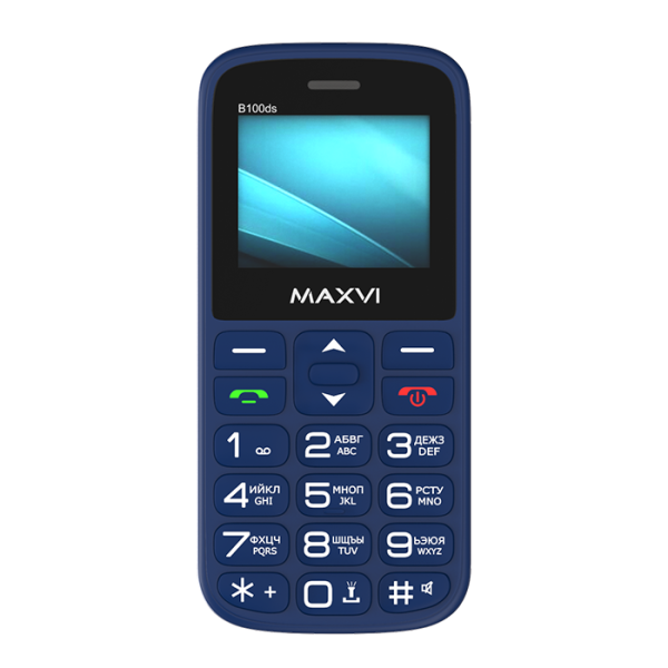 Купить Maxvi B100ds blue