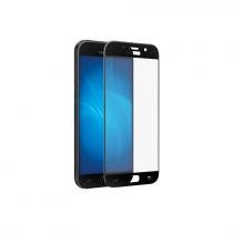 Купить Защитное стекло с цветной рамкой Закаленное стекло с цветной рамкой (fullscreen) для Samsung Galaxy A3 (2017) DF sColor-15 (black)
