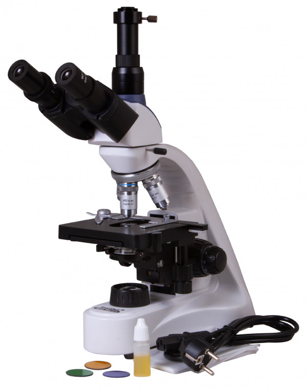 Купить Микроскоп Levenhuk MED 10T, тринокулярный