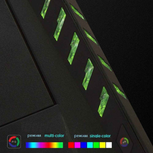 Купить Стол для компьютера Eureka Z2 c RGB подсветкой, чёрный
