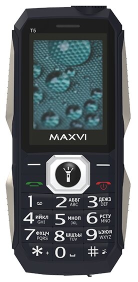 Купить Мобильный телефон Maxvi T5 Dark Blue