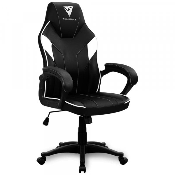 Купить Кресло компьютерное ThunderX3 EC1 Black-White AIR (TX3-EC1BW)