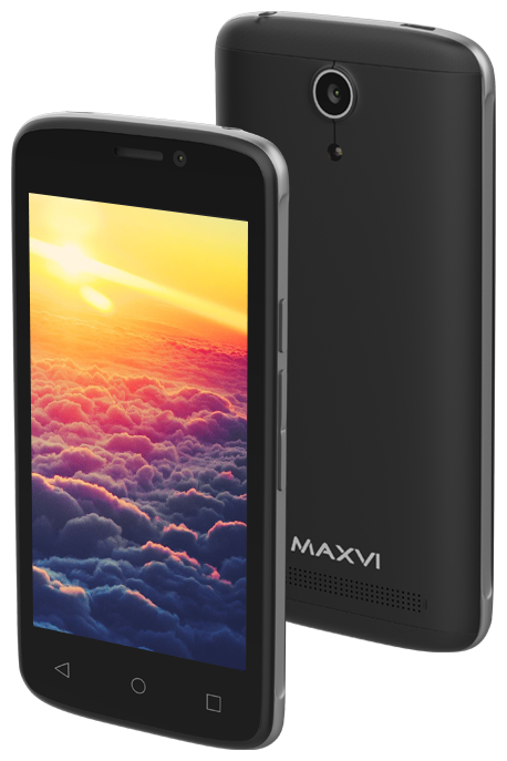 Купить Смартфон Maxvi MS401 (Sunrise) black