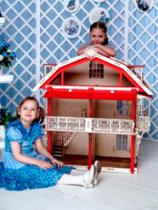Купить Сборная игрушечная модель Большой дом для кукол lemmo 00-15