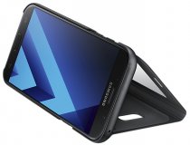 Купить Чехол Samsung EF-CA720PBEGRU S-View Cover Galaxy A720 2017 черный